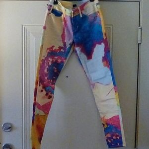 Women's Big Star Alex Rainbow Skinny Jeans